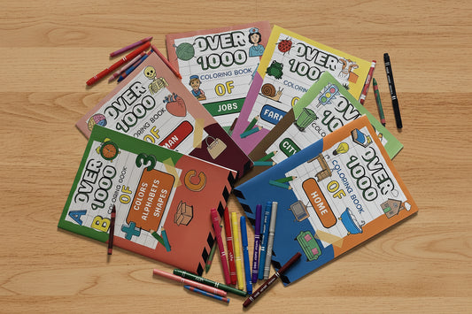 كتب تلوين للاطفال لتعلم اللغة الانجليزية